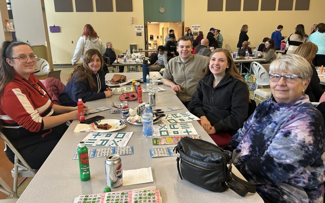 Aspire of WNY Staff Felt Lucky at the Employee Bingo Celebration!