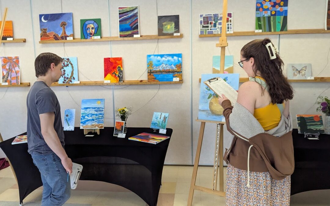 Casting Votes for Creativity at Aspire of WNY’s 2025 Art Jury Event!